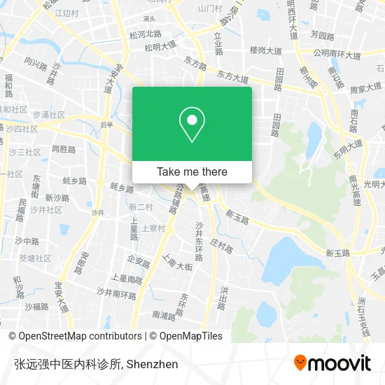 张远强中医内科诊所 map