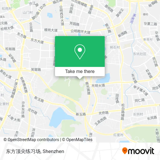 东方顶尖练习场 map