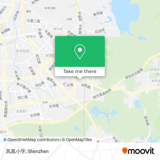 凤凰小学 map