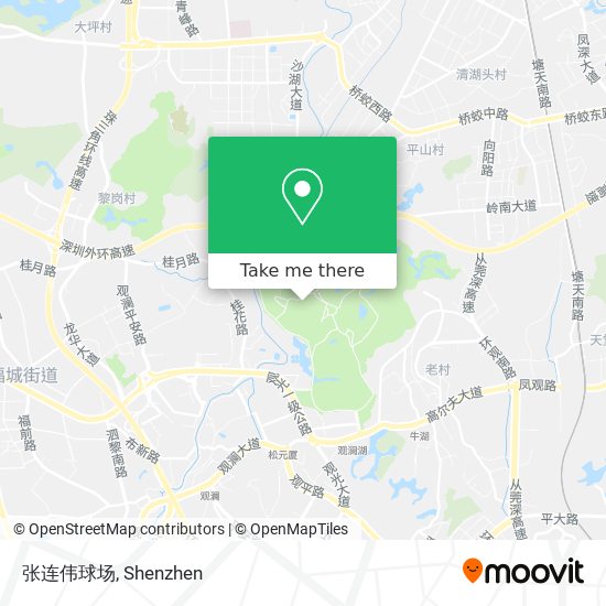 张连伟球场 map