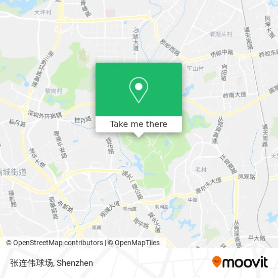 张连伟球场 map