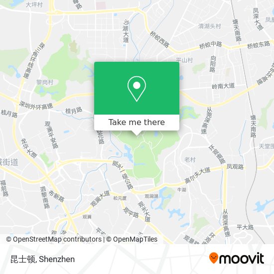 昆士顿 map