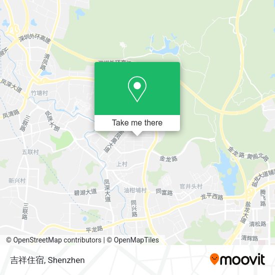 吉祥住宿 map