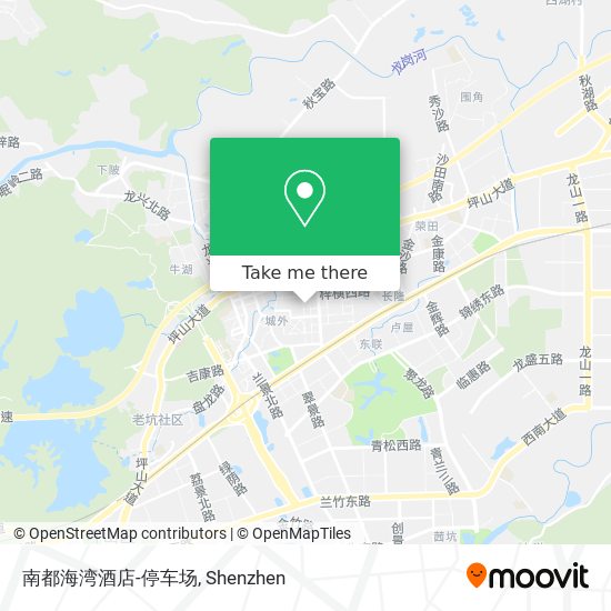 南都海湾酒店-停车场 map