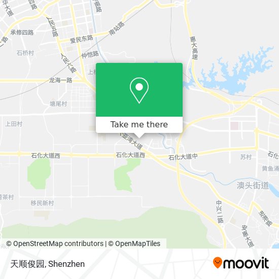 天顺俊园 map