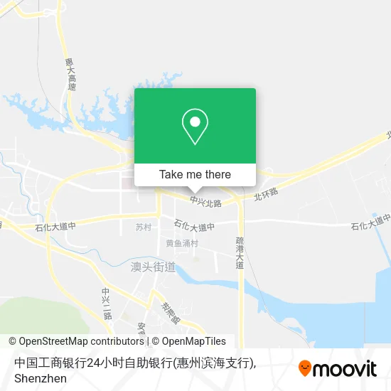中国工商银行24小时自助银行(惠州滨海支行) map