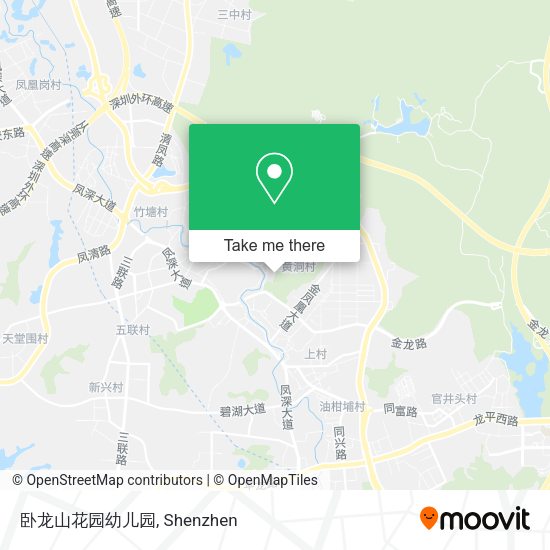 卧龙山花园幼儿园 map