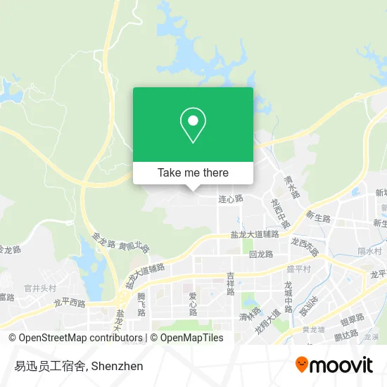 易迅员工宿舍 map
