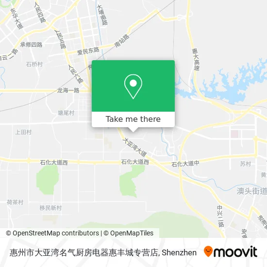 惠州市大亚湾名气厨房电器惠丰城专营店 map