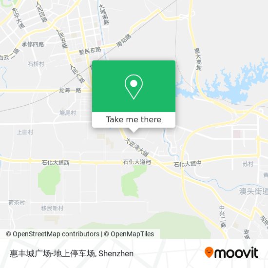 惠丰城广场-地上停车场 map