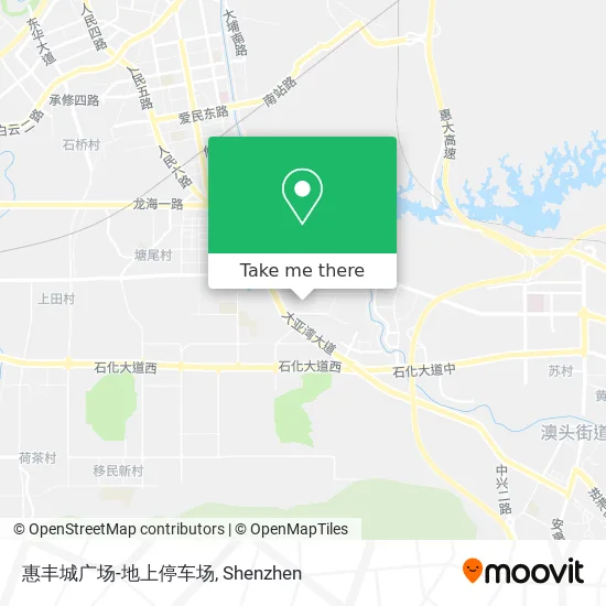 惠丰城广场-地上停车场 map