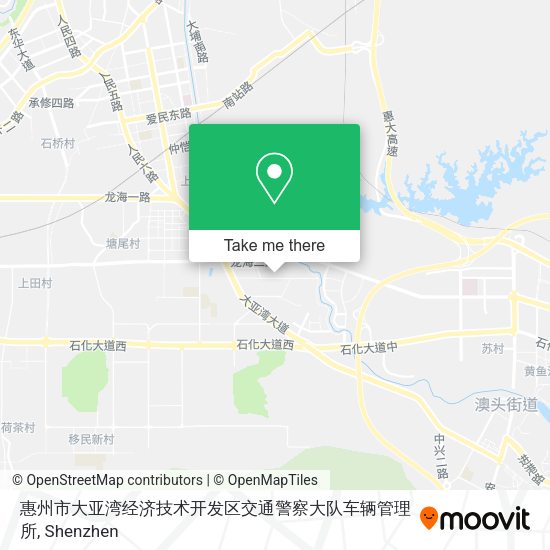 惠州市大亚湾经济技术开发区交通警察大队车辆管理所 map