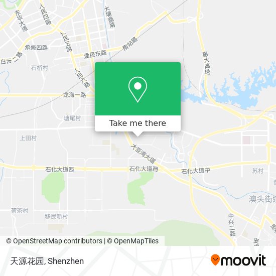 天源花园 map