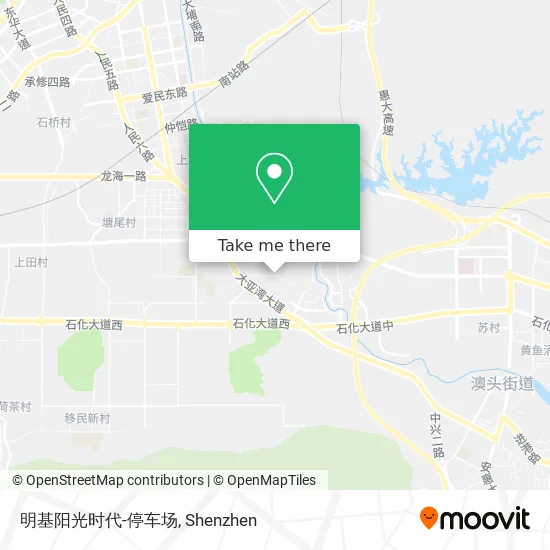 明基阳光时代-停车场 map