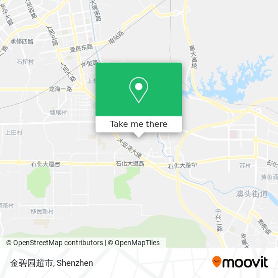 金碧园超市 map