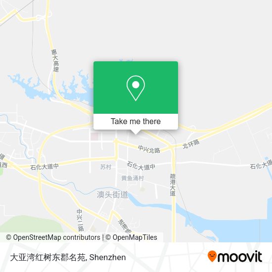 大亚湾红树东郡名苑 map