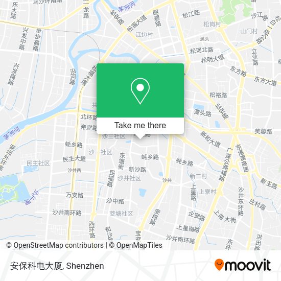 安保科电大厦 map