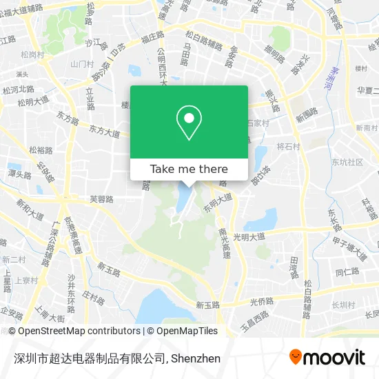 深圳市超达电器制品有限公司 map