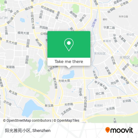 阳光雅苑小区 map