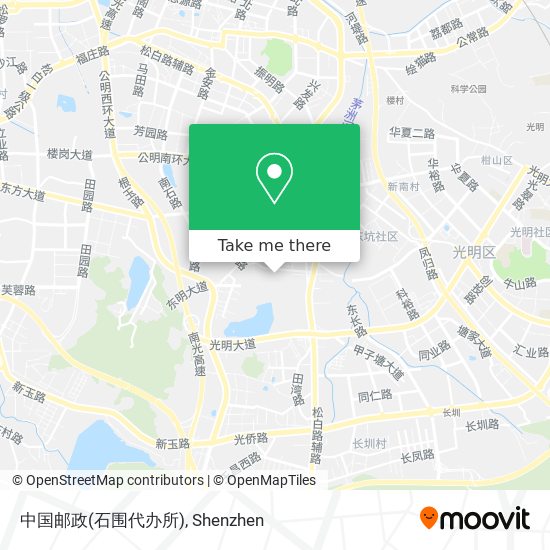中国邮政(石围代办所) map