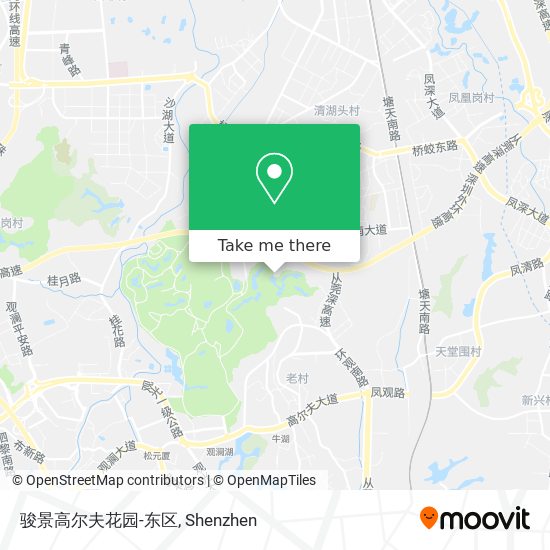 骏景高尔夫花园-东区 map