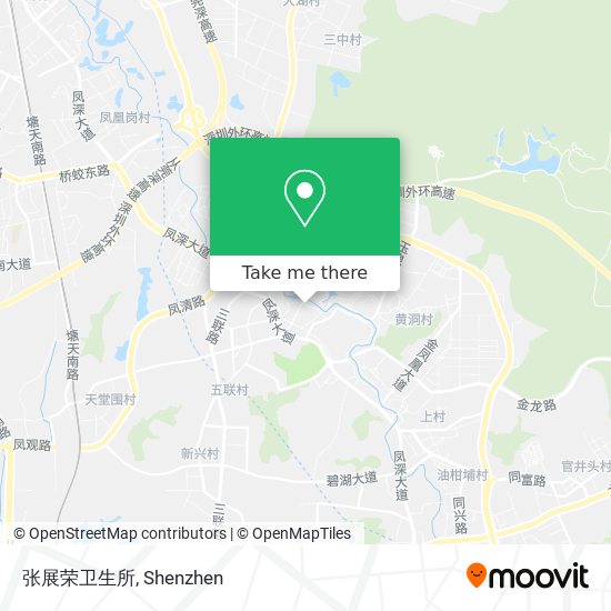 张展荣卫生所 map