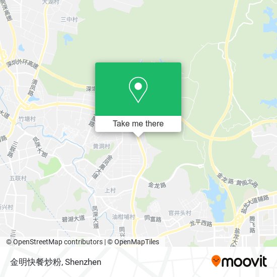 金明快餐炒粉 map