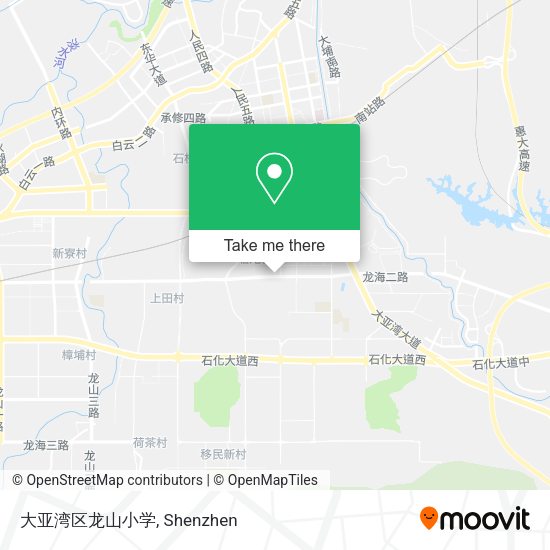 大亚湾区龙山小学 map