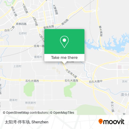 太阳湾-停车场 map