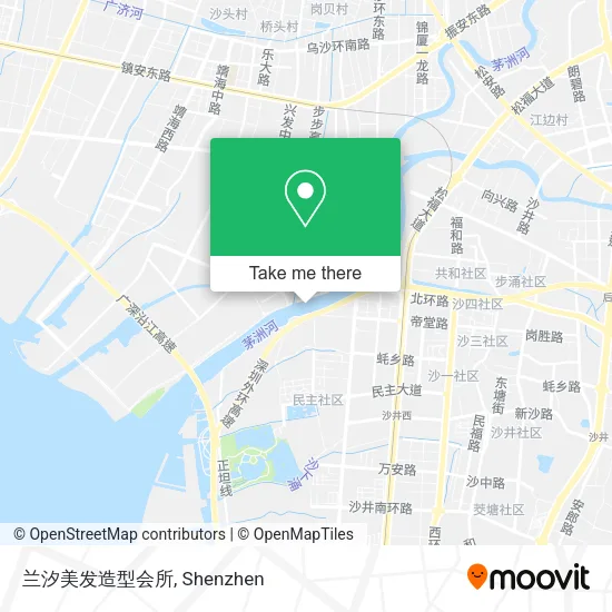 兰汐美发造型会所 map