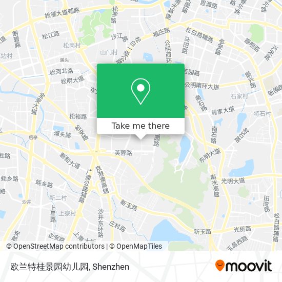 欧兰特桂景园幼儿园 map
