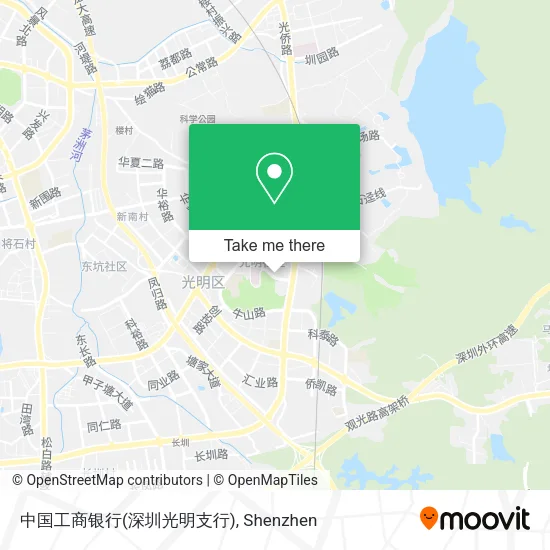 中国工商银行(深圳光明支行) map