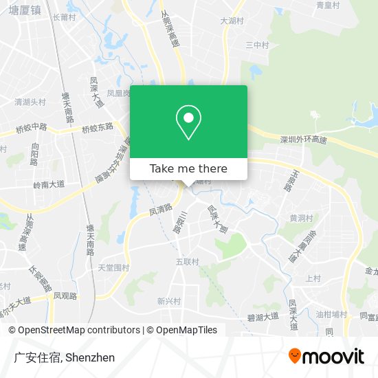 广安住宿 map