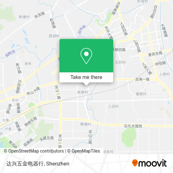 达兴五金电器行 map