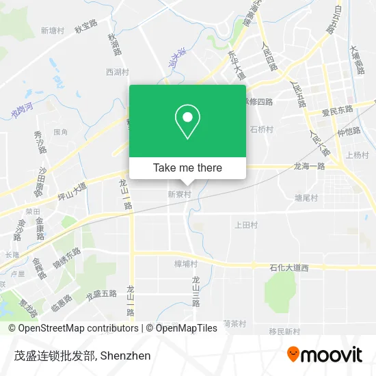 茂盛连锁批发部 map
