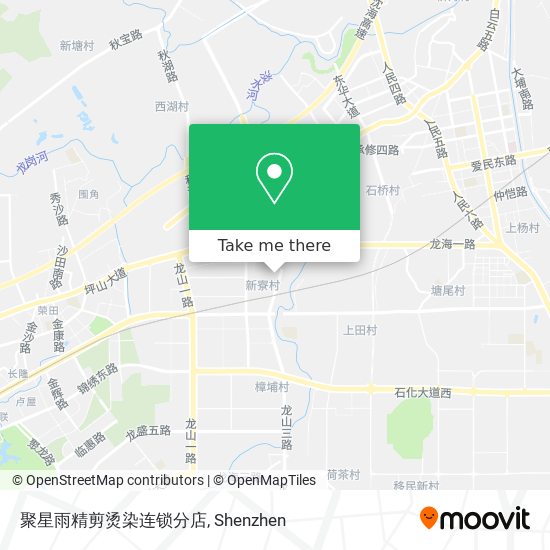 聚星雨精剪烫染连锁分店 map