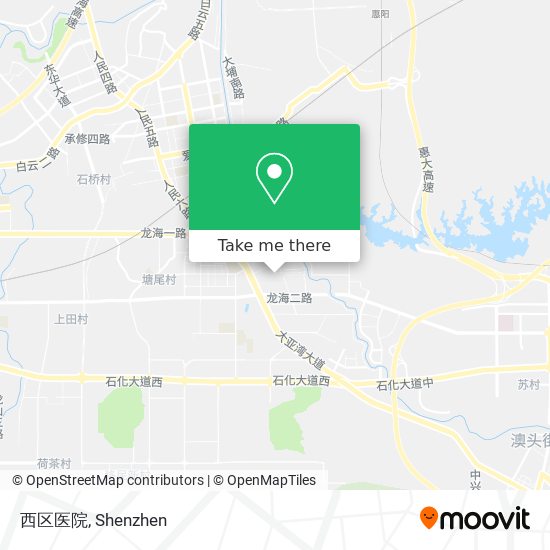 西区医院 map