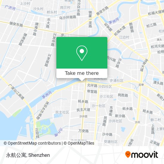 永航公寓 map