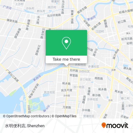 水明便利店 map