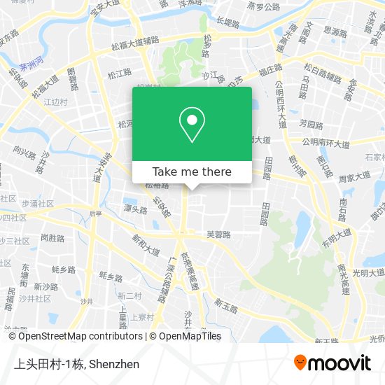 上头田村-1栋 map