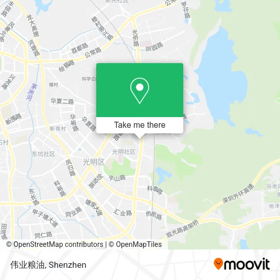 伟业粮油 map