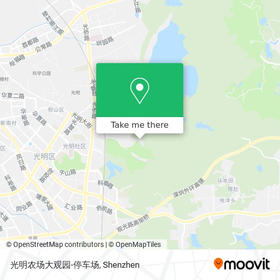 光明农场大观园-停车场 map