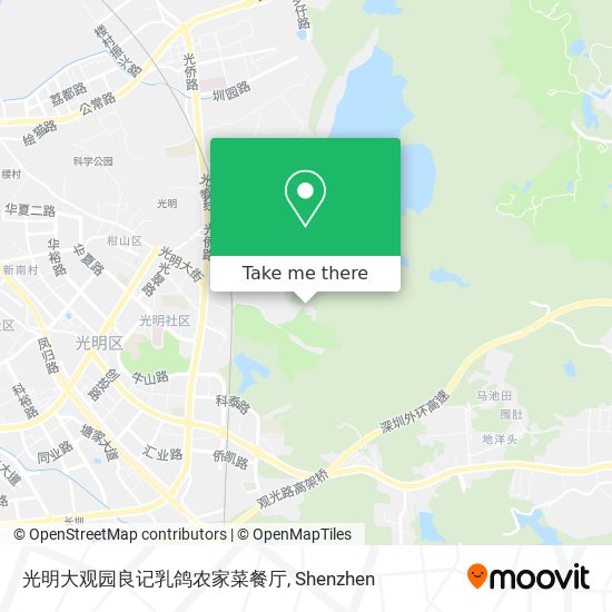 光明大观园良记乳鸽农家菜餐厅 map