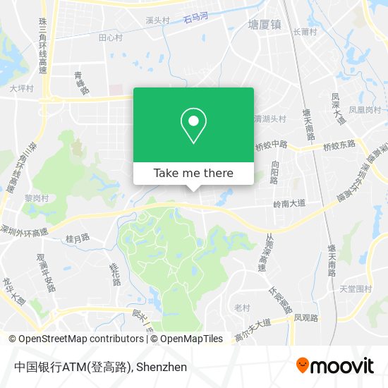 中国银行ATM(登高路) map