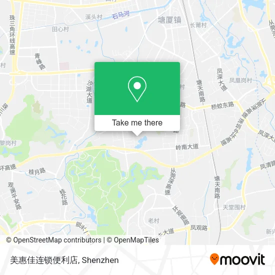 美惠佳连锁便利店 map