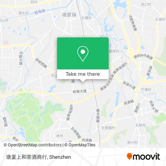 塘厦上和茶酒商行 map