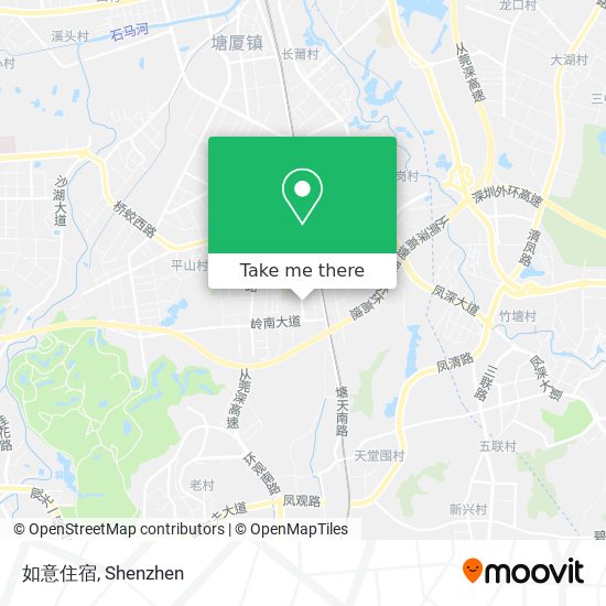 如意住宿 map