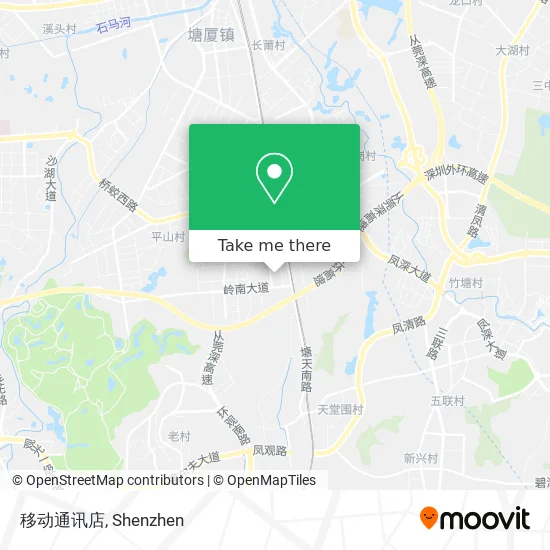移动通讯店 map