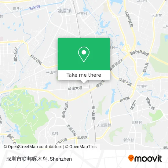 深圳市联邦啄木鸟 map