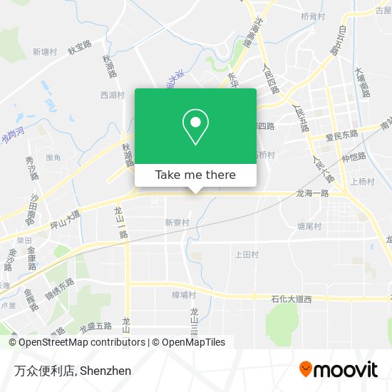 万众便利店 map